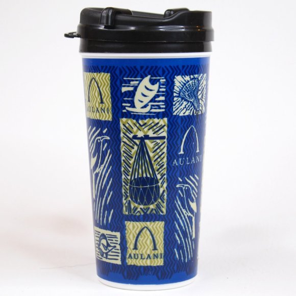 Walt Disney Aulani Resort Hawaii Travel Tumbler Mug Cup Plastic Stein With Lid - Picture 3 of 8